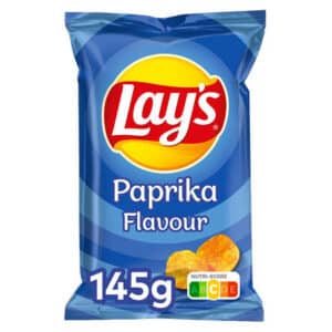 LAY'S CHIPS PAPRIKA 145 G 1 X 20 PIECES