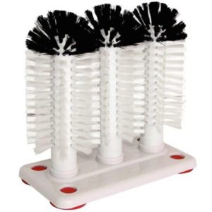 BROSSE A VERRE 3 TETES