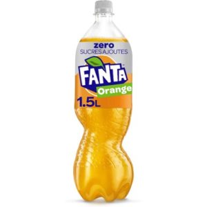 FANTA ORANGE ZERO 4 X 1,5 L PVC