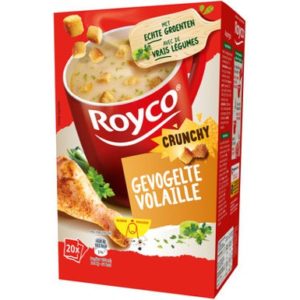 ROYCO SOUPE VEL. VOLAILLE + CROUTONS 1 X 20 PIECES
