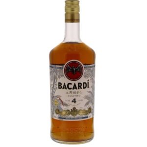 RHUM BACARDI BRUN 4 ANS ANOS 40° L