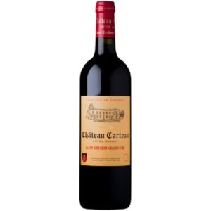 ST EMILION GRAND CRU CHATEAU CARTEAU 2019 RG 75 CL