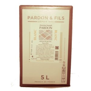 IGP OC GRENACHE A. J. PARDON BL CUBI 5 L