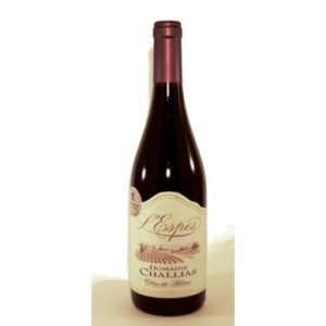 COTES RHONE DOM. CHALLIAS CUV. ESPES 2022 RG 75 CL
