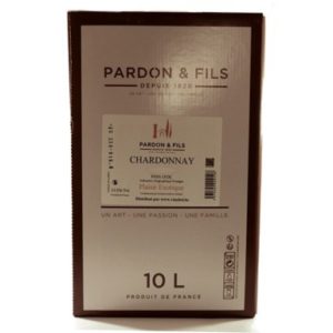 IGP D' OC CHARDONNAY PARDON & FILS BL 23 CUBI 10L