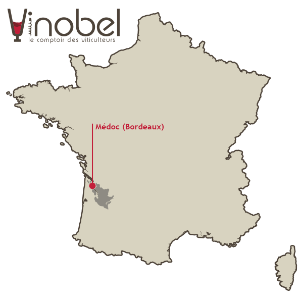 carte-medoc Situation du Médoc