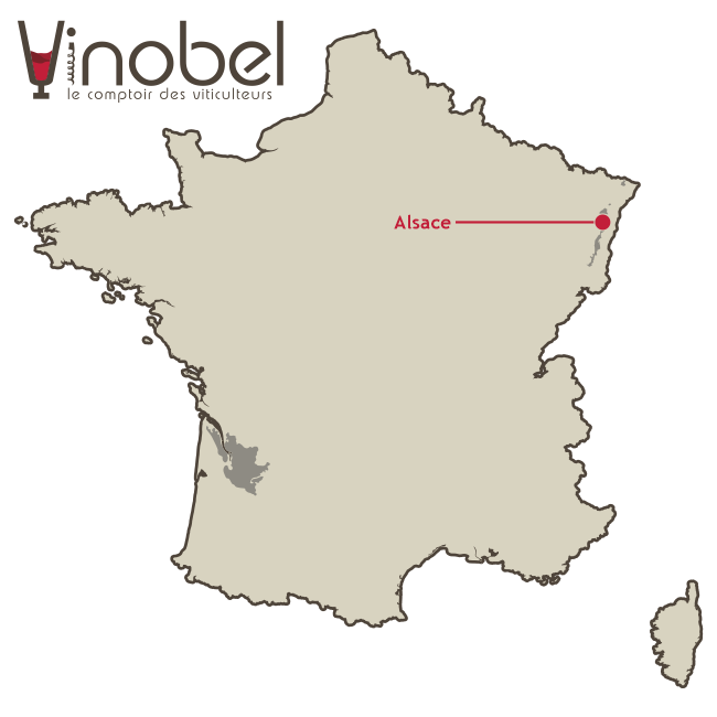 carte-alsace Vignoble Alsace