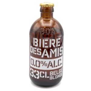 BIERE DES AMIS BLONDE ZERO 0,0° 12 X 33 CL V.P.