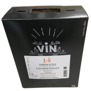 IGP D' OC CHARDONNAY PARDON & FILS BL 23 CUBI 3 L