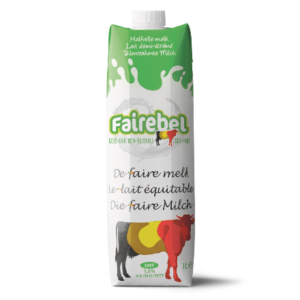 FAIREBEL LAIT 1/2 ECREME 6 X 1 L BRICKPACK