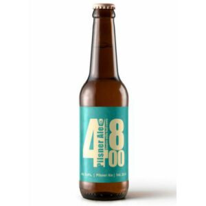 BRAS. VERVIERS 4800 PILSNER ALE 5,4° 24 X 33 CL V.P.