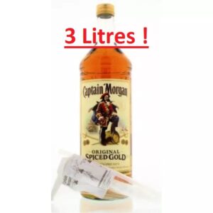 RHUM CAPTAIN MORGAN 35° ***3 L
