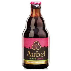 GRAIN D' ORGE AUBEL POMME CERISE 5,8° 24 X 33 CL