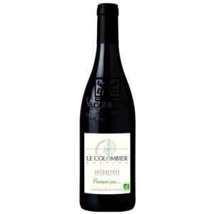 VACQUEYRAS POURQUOI PAS COLOMBIER BIO 2022 RG 75 CL