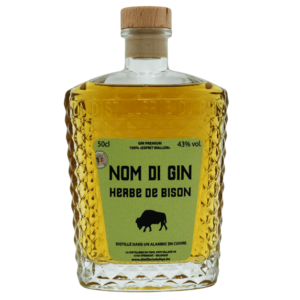 GIN NOM DI GIN HERBE DE BISON / GENEPI 43° 50 CL