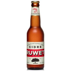 RUWET CIDRE DE SUREAU ELDERBERRY 4.5° 24 X 33 CL V.P.